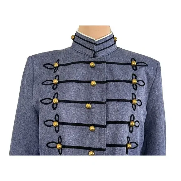 J.C. UNIFORMS Vintage Military Academy Cadets Dress Coat Jacket Men’s Size 36R - Picture 2 of 10